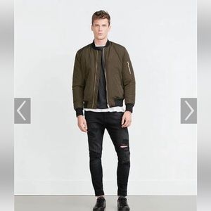 Zara Men’s Bomber Jacket